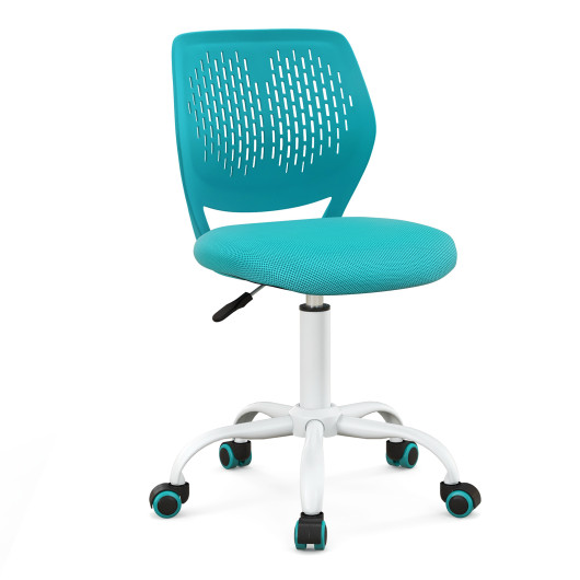 Ergonomic Children Study Chair with Adjustable Height-Turquoise - Image 3