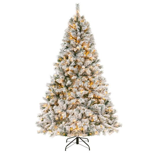 6-7-8 Feet Artificial Xmas Tree 3-Minute Quick Shape-7 ft