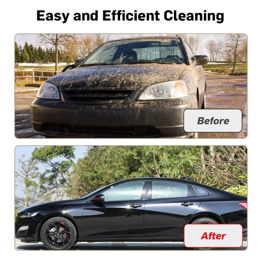 3000 PSI Electric High Pressure Washer With Patio Cleaner -Red - Image 4