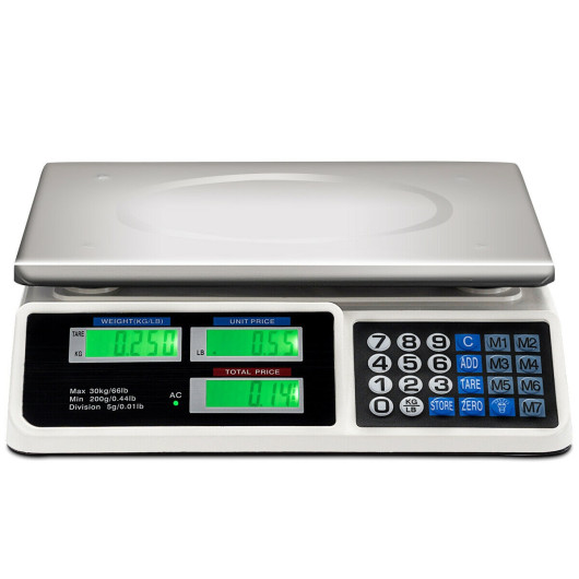 66 lbs Digital Weight Food Count Scale for Commercial - Image 5
