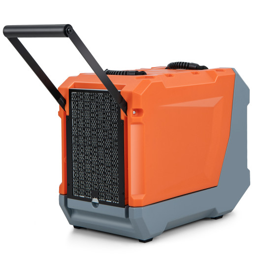 163 Pints-Day Commercial Dehumidifier with Pump and Drain Hose-Orange - Image 3