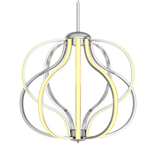 Modern Dimmable Warm White LED Chandelier - Image 2