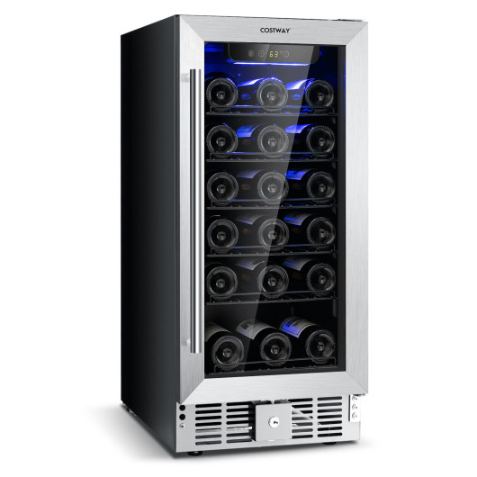 15 Inch 30-Bottle Wine Cooler with Temperature Memory - Image 5