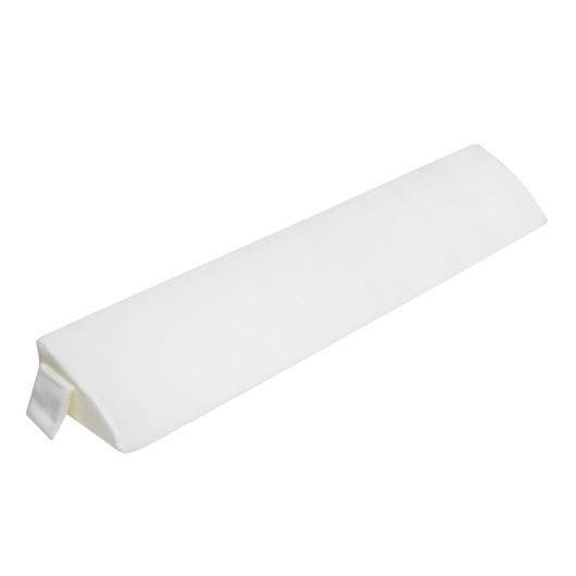 Full Size-Queen Size Bed Wedge Pillow Gap Filler with Side Pocket Bed-Queen Size