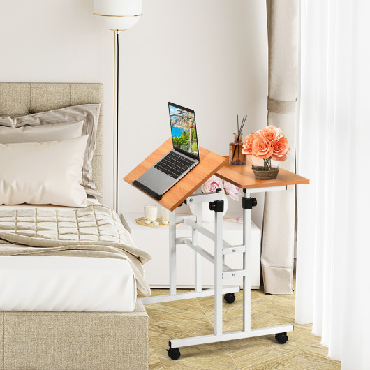 2 in 1 Height Adjustable Sit Standing Computer Desk - Image 5