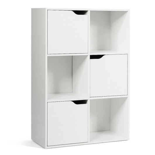 6 Cubes Wood Storage Shelves Organization - Image 4