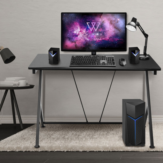 Home Office Modern Ergonomic Study Computer Desk for Small Space - Image 5