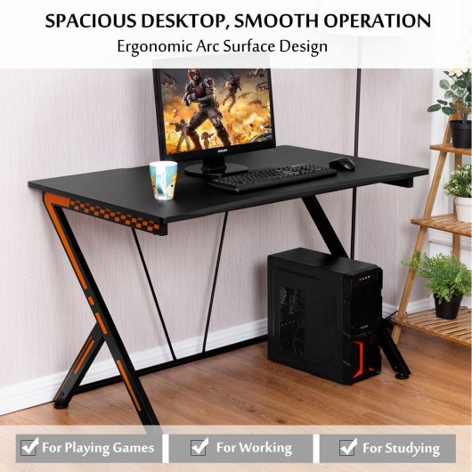 Home Office Modern Ergonomic Study Computer Desk for Small Space - Image 6