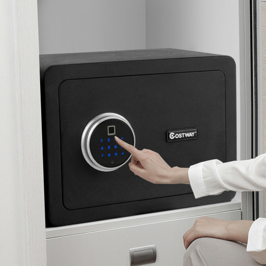 2-Layer Security Safe Deposit Box with Inner LED Light - Image 4