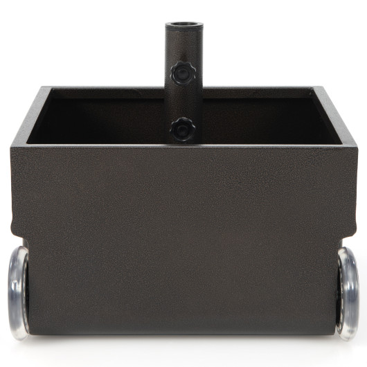 150 Pounds Patio Umbrella Base Stand Wheels Planter Outdoor - Image 3