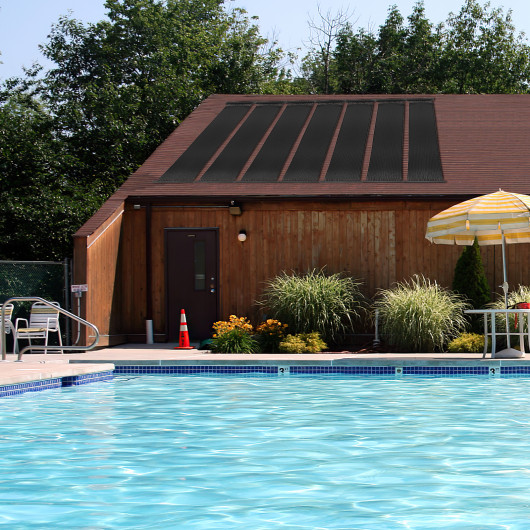 2 Pieces 10-16.4-20 Feet Weatherproof Solar Swimming Pool Heating System-L - Image 4