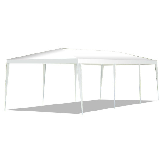 10 x 30 Feet Gazebo Canopy Tent with Connection Stakes and Wind Ropes - Image 4