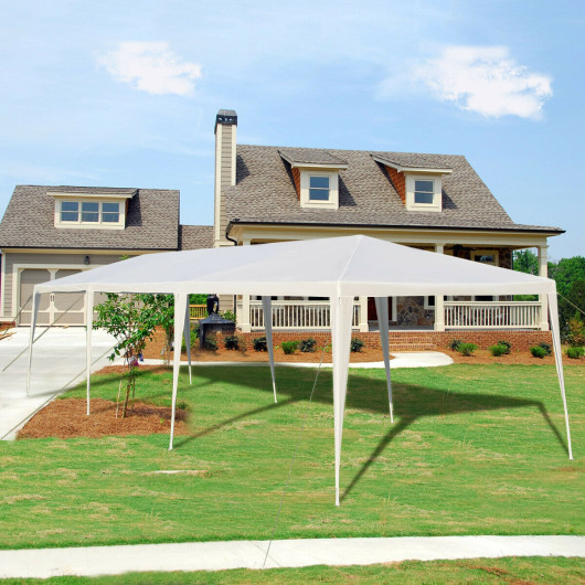 10 x 30 Feet Gazebo Canopy Tent with Connection Stakes and Wind Ropes - Image 5