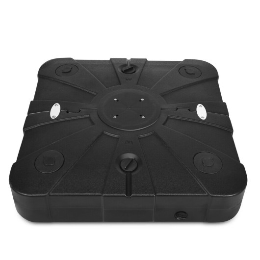 260 lbs Offset Patio Umbrella Base with Wheels Sand Water Filled - Image 5