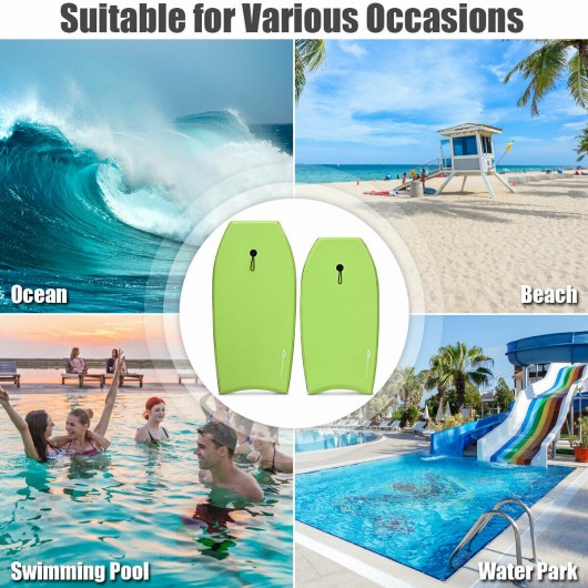 Super Surfing Lightweight Bodyboard with Leash-M - Image 2