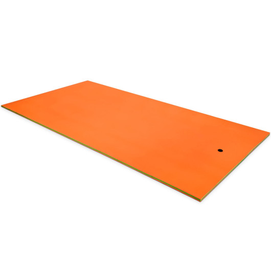 12 x 6 Feet 3 Layer Floating Water Pad-Orange - Image 6
