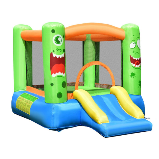 Inflatable Bounce House Jumper Castle Kid's Playhouse without Blower - Image 2