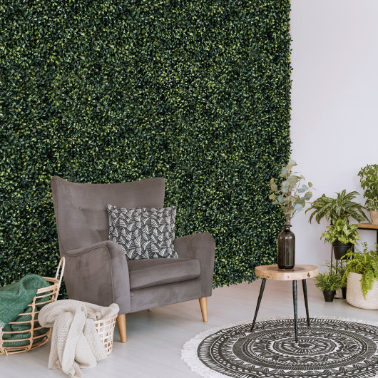 12 Pieces Artificial Peanut Leaf Hedges Panels - Image 4