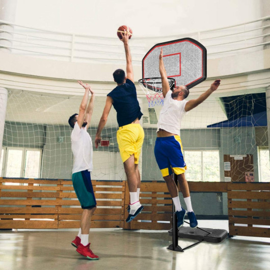 43 Inch Indoor Outdoor Height Adjustable Basketball Hoop - Image 5