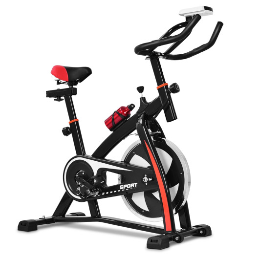 Household Adjustable Indoor Exercise Cycling Bike Trainer with Electronic Meter - Image 6