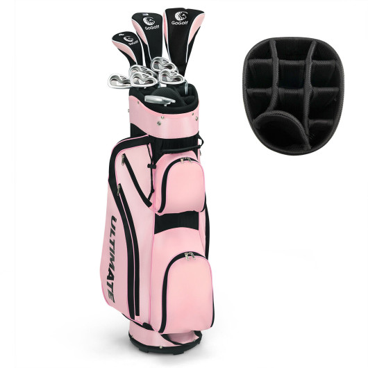 10 Pieces Womens Complete Golf Club Set with Alloy Driver - Image 6