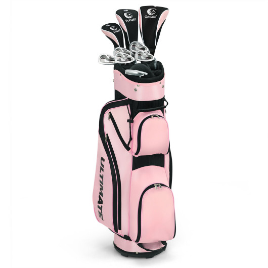 10 Pieces Womens Complete Golf Club Set with Alloy Driver - Image 5