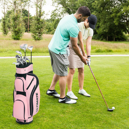 10 Pieces Womens Complete Golf Club Set with Alloy Driver - Image 4