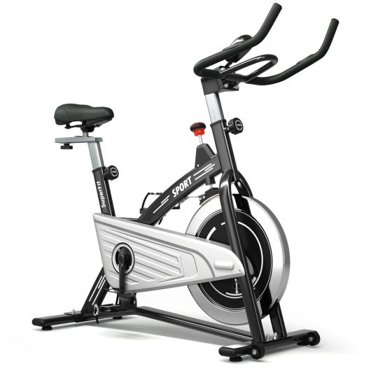 Indoor Exercise Cycling Bike with Heart Rate and Monitor - Image 6