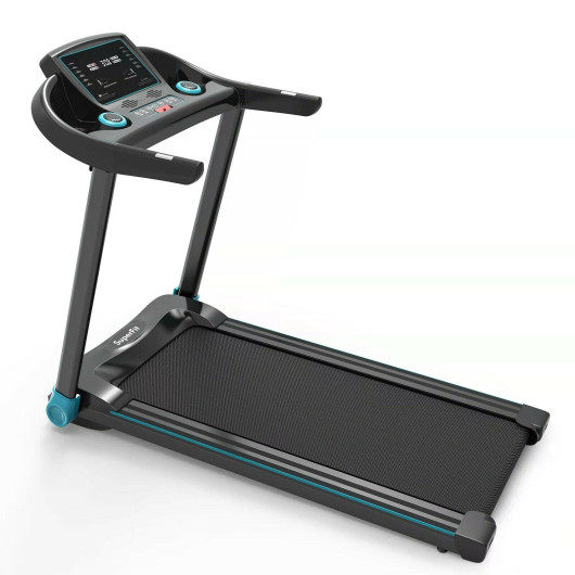 2.25HP Electric Running Machine Treadmill with Speaker and APP Control-Blue - Image 2