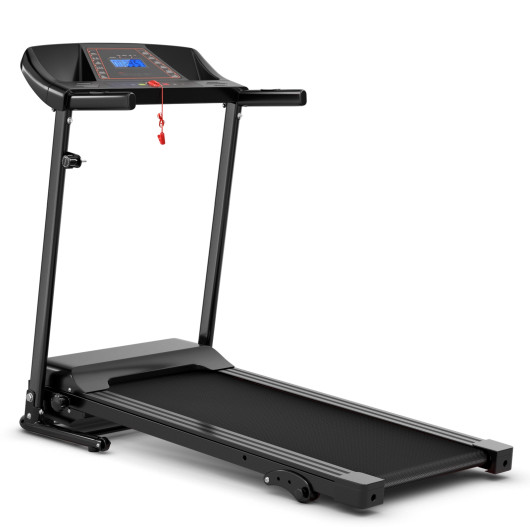 1.0 HP Foldable Treadmill Electric Support Mobile Power - Image 3