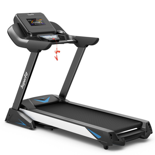 4.75 HP Treadmill with APP and Auto Incline for Home and Apartment-Black - Image 3