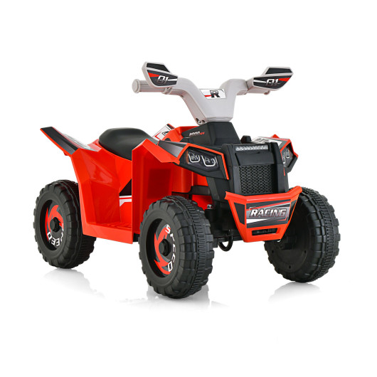 Kids Ride on ATV 4 Wheeler Quad Toy Car with Direction Control-Red - Image 2