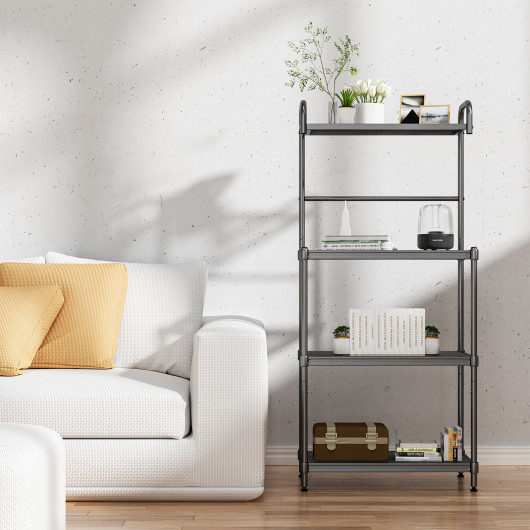 4-Tier Bakers Rack Stand Shelves Kitchen Storage Rack Organizer - Image 6