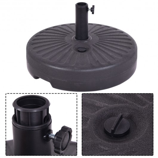 20 Inch Round 23L Water Filled Umbrella Base - Image 5