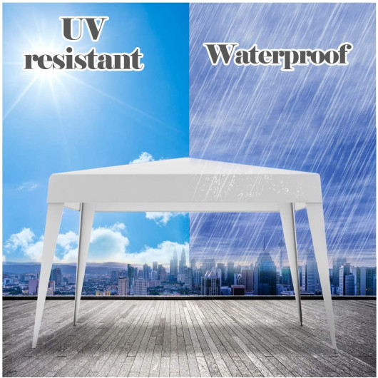 10 x 10 Feet Outdoor Wedding Canopy Tent for Backyard - Image 3