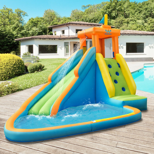 Inflatable Water Slide Bounce House Without Blower - Image 3