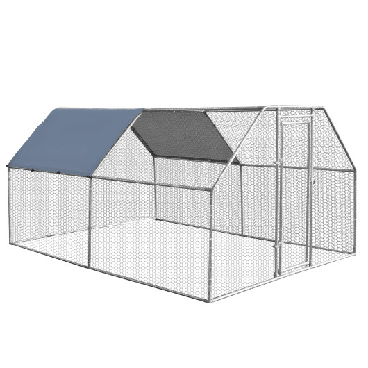 9.5 x 12.5 Feet Large Walk In Chicken Coop Run House - Image 6