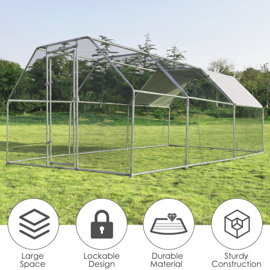 9.5 x 19 Feet Large Walk In Chicken Coop - Image 4