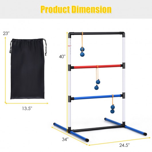 Ladder Ball Toss Game Bolas Score Tracker Carrying Bag - Image 5