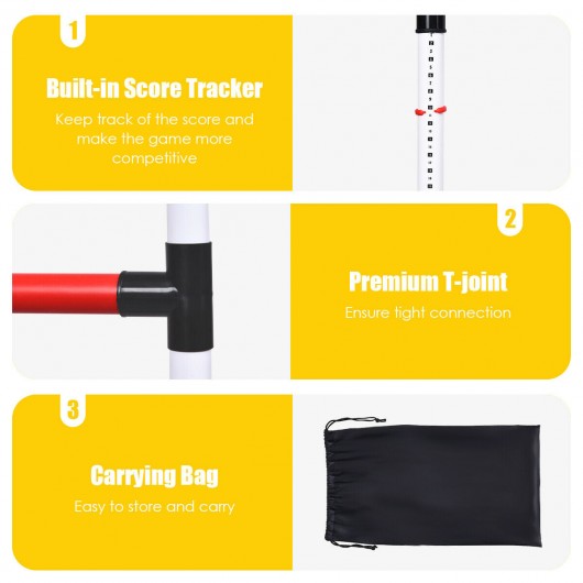 Ladder Ball Toss Game Bolas Score Tracker Carrying Bag - Image 3