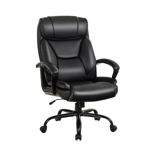 Massage Executive Office Chair with 6 Vibrating Points-Black - Image 5