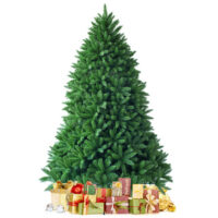 6 Feet Unlit Artificial Christmas Tree with 1250 Branch Tips - Image 4