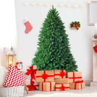 6 Feet Unlit Artificial Christmas Tree with 1250 Branch Tips - Image 5